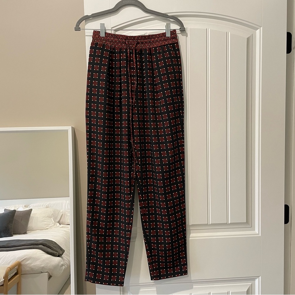 Print fluid pant - ZARA